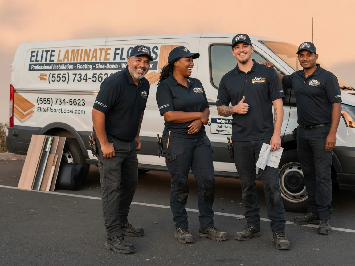 Laminate flooring installation company in Huntly, VA